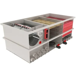 Bubnov� filter AquaKing Red Label Basic Combi 80/100 XXL s dvojitou biokomorou