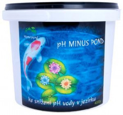 Znenie ph vody v jazierku pH minus Pond 4 kg