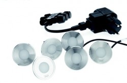 Vonkajie bodov svetl Oase LunAqua Terra LED Set 6